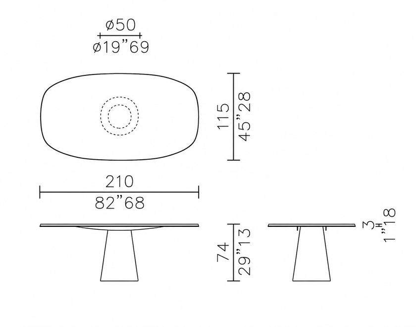 Floor Sample Owen 210 Dining Table