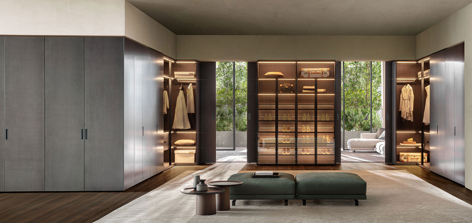 Molteni&C Gliss Master Closet by Vincent Van Duysen