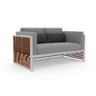Dna Teak 2 Seat Sofa Gandia Blasco