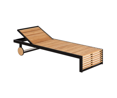 Dna Teak Chaise Lounge Gandia Blasco 