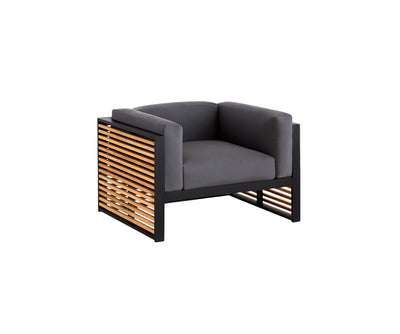 Dna Teak Lounge Chair Gandia Blasco