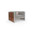 Dna Teak Lounge Chair Gandia Blasco