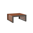 Dna Teak Side Table Gandia Blasco