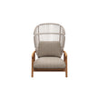High end Fern Lounge Chair High Back by Gloster Casa Design