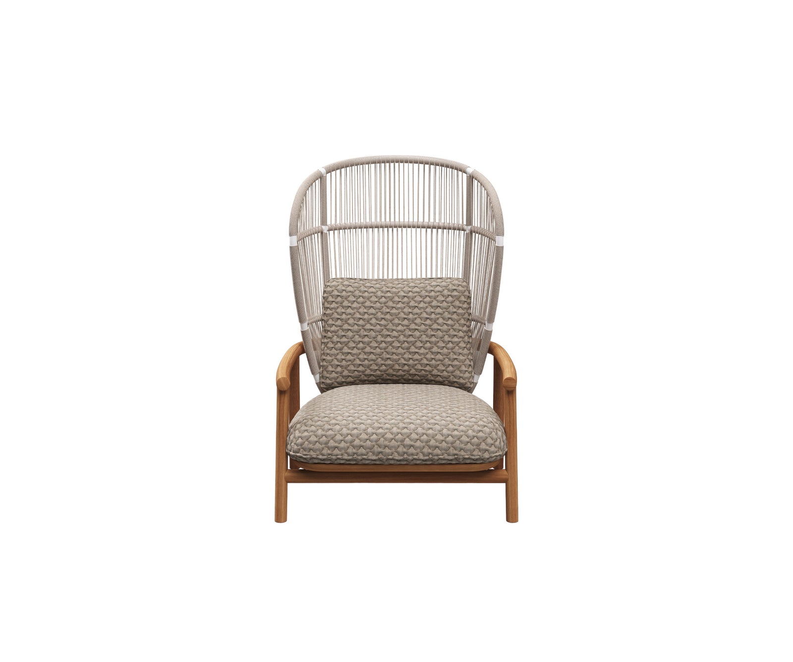 High end Fern Lounge Chair High Back by Gloster Casa Design