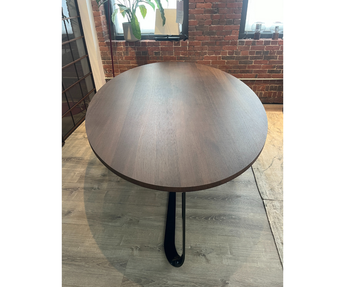 High end Floor Sample Confluence Oval Dining Table by Pianca Casa Design
