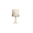 Floor Sample Acropolis Table Lamp CTO Lighting white alabaster