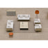 GBmodular 3 Seat Sofa Gandia Blasco 