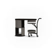 Giorgetti Floor Sample Host Bar Cabinet IN CANALETTO WALNUT AND METAL