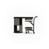 Giorgetti Floor Sample Host Bar Cabinet IN CANALETTO WALNUT AND METAL