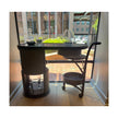 Giorgetti Floor Sample Host Bar Cabinet IN CANALETTO WALNUT AND METAL