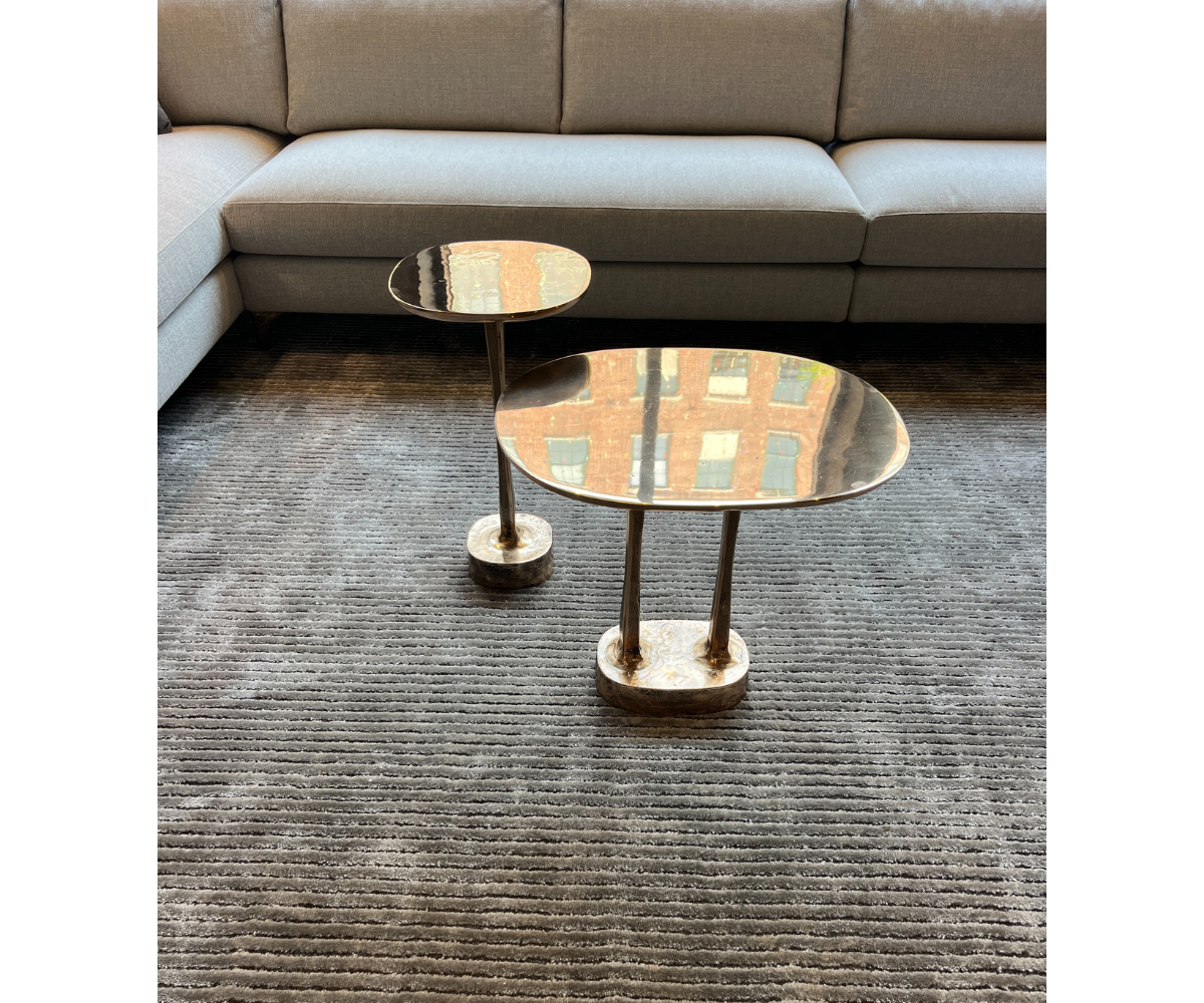 Henge-Floor-Sample-Mushroom-Side-Table-Brass-