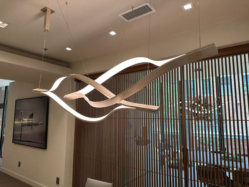 Floor Sample Tape Light Suspension