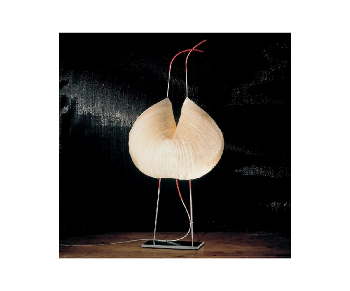 Ingo-Maurer-Floor-Sample-Poul-Poul-Table-Lamp-White