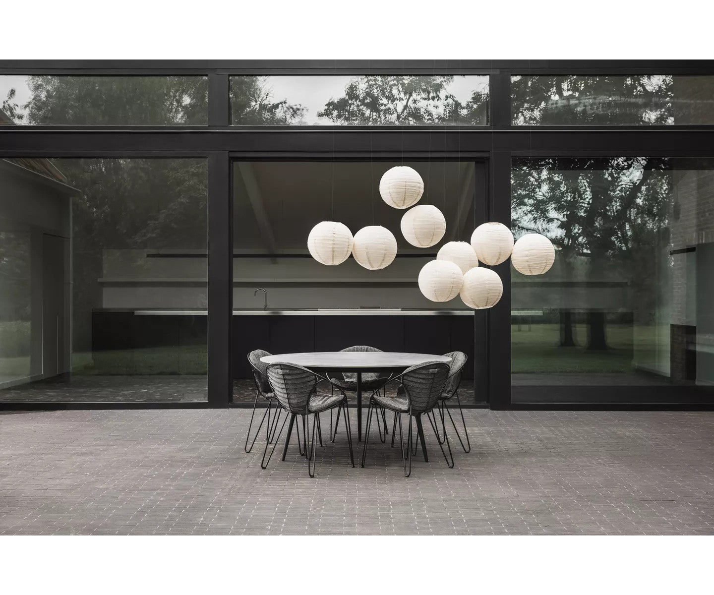 Marguerite Round Outdoor Dining Table Joli 