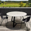 Curve Round Outdoor Dining Table Joli 