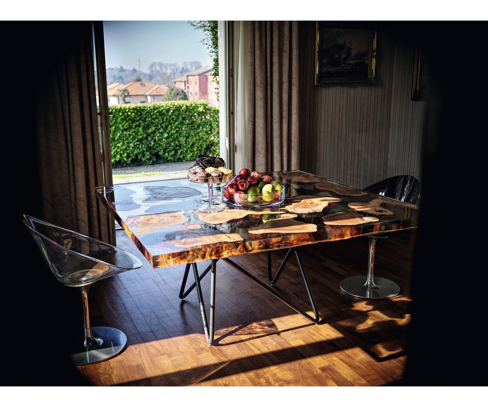 Kauri Earth Square Dining Table Riva 1920
