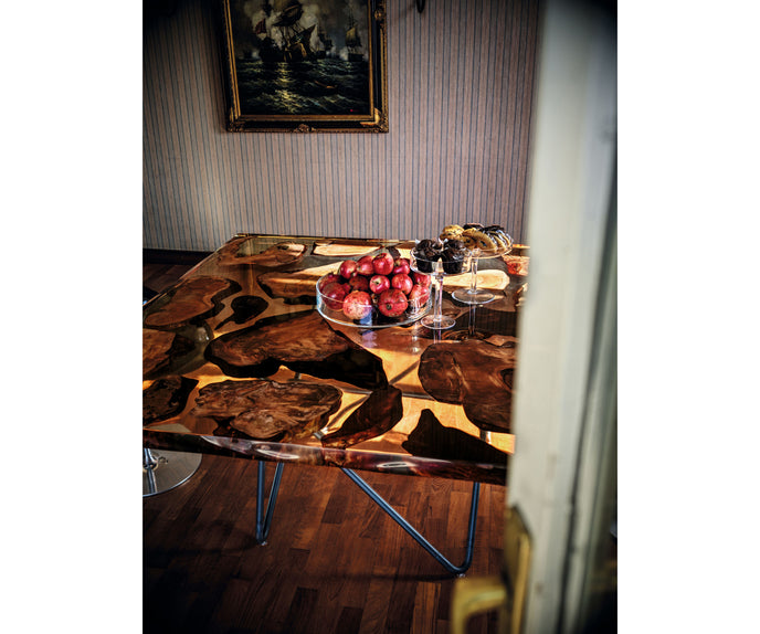 Kauri Earth Square Dining Table Riva 1920