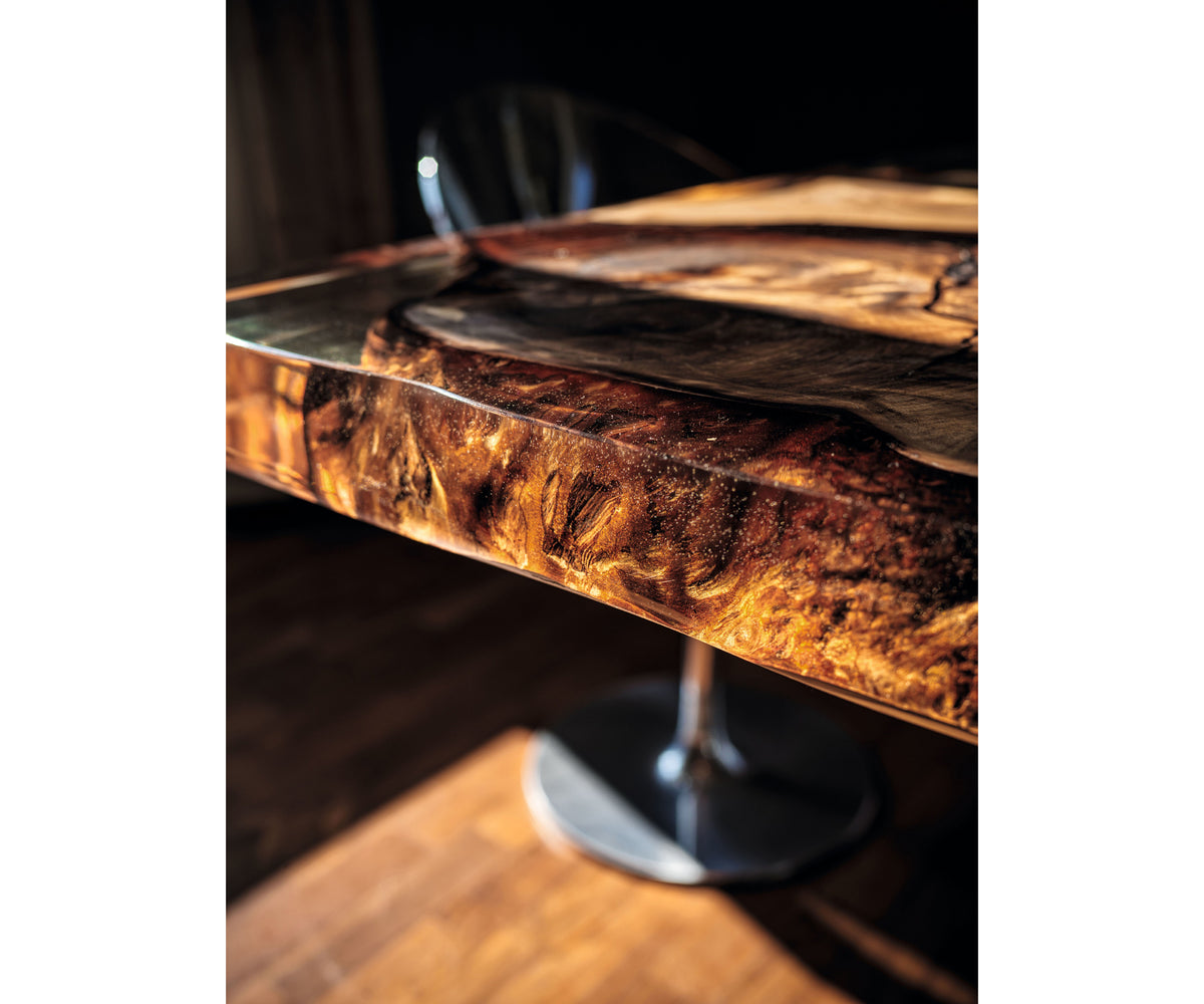 Kauri Earth Square Dining Table Riva 1920
