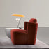 High End Keeton Fit Red Armchair by Meridiani Casa Design Group
