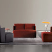 High End Keeton Fit Red Armchair by Meridiani Casa Design Group