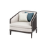 Largo Armchair Upholstered Back I Coco Wolf 