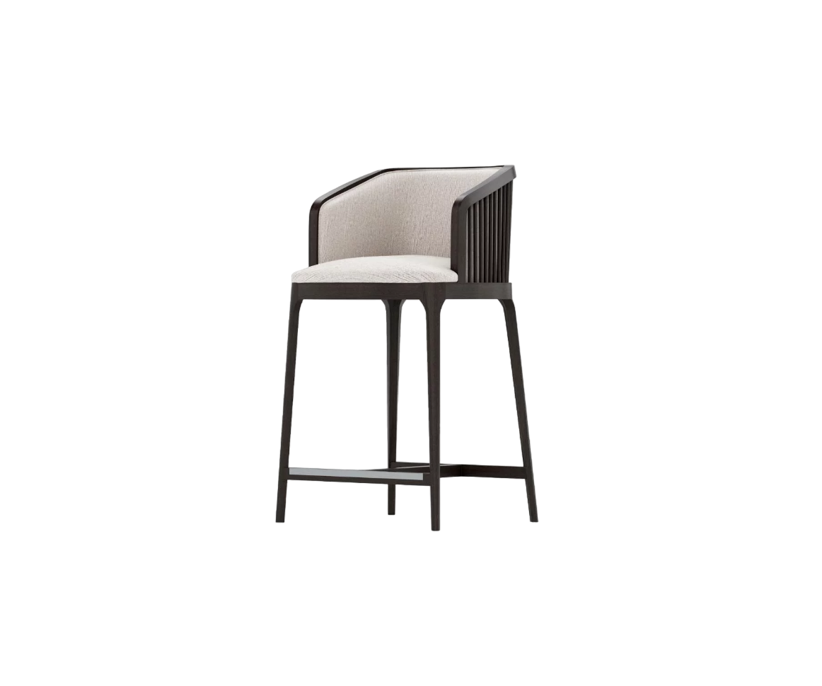 High end Largo Bar Stool by Coco Wolf Casa Design