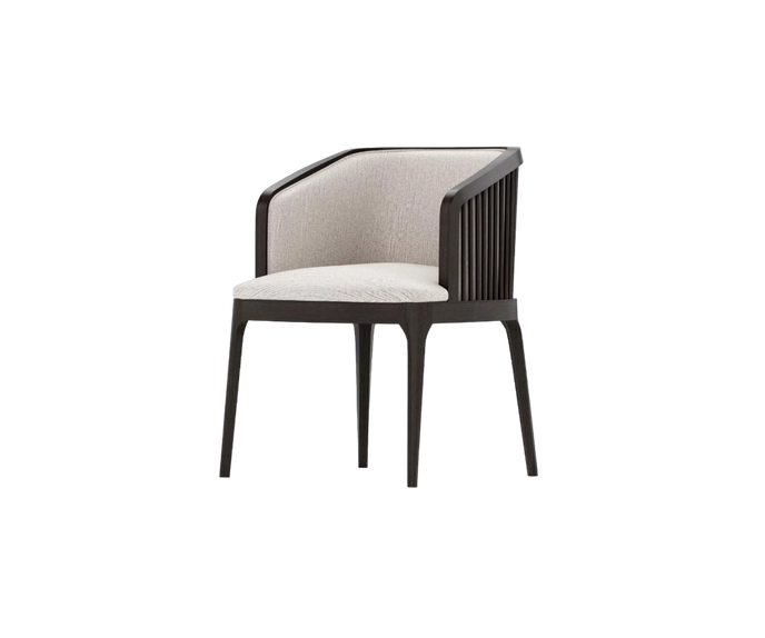 Largo Dining Chair Upholstered Back I Coco Wolf