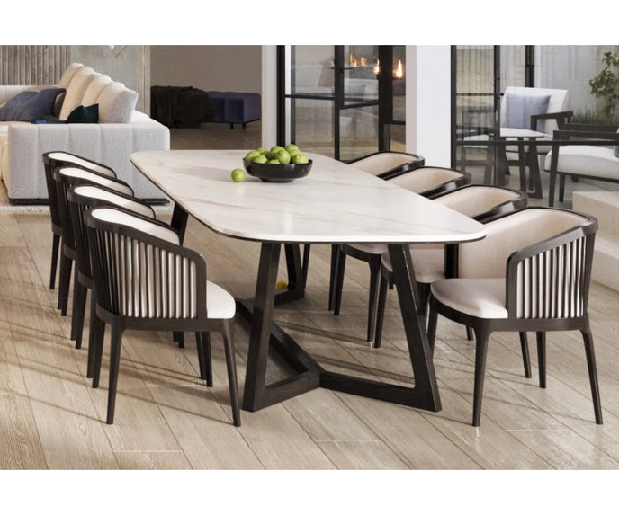 Largo Dining Chair Upholstered Back I Coco Wolf