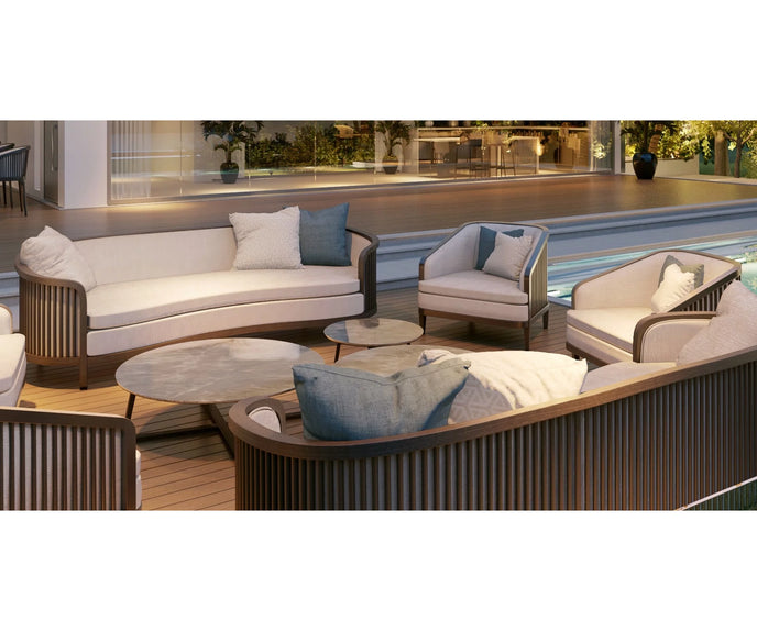 Largo Sofa Upholstered Back I Coco Wolf