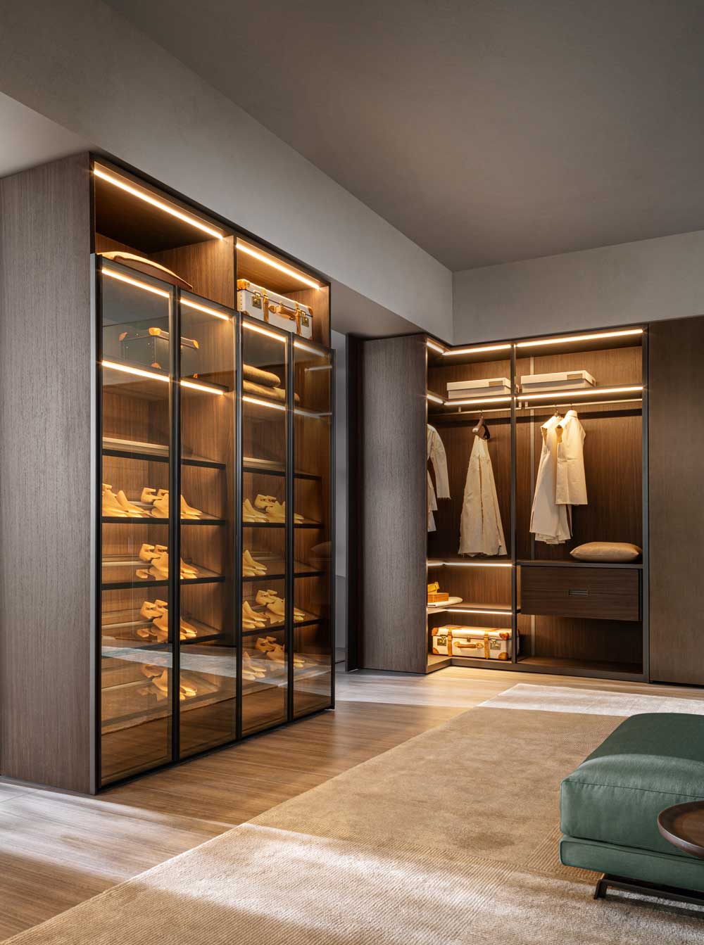 Molteni&C Gliss Master Closet by Vincent Van Duysen
