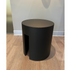 Meridiani-Floor-Sample-Gong-Side-Table-Balck-Leather-Andrea Parisio