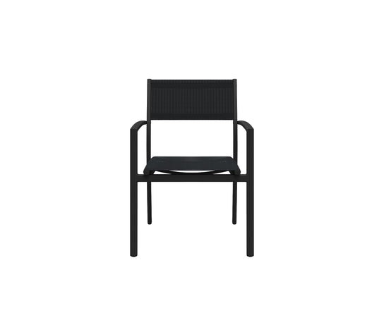Metz Stacking Dining Chair With Arms Gloster 