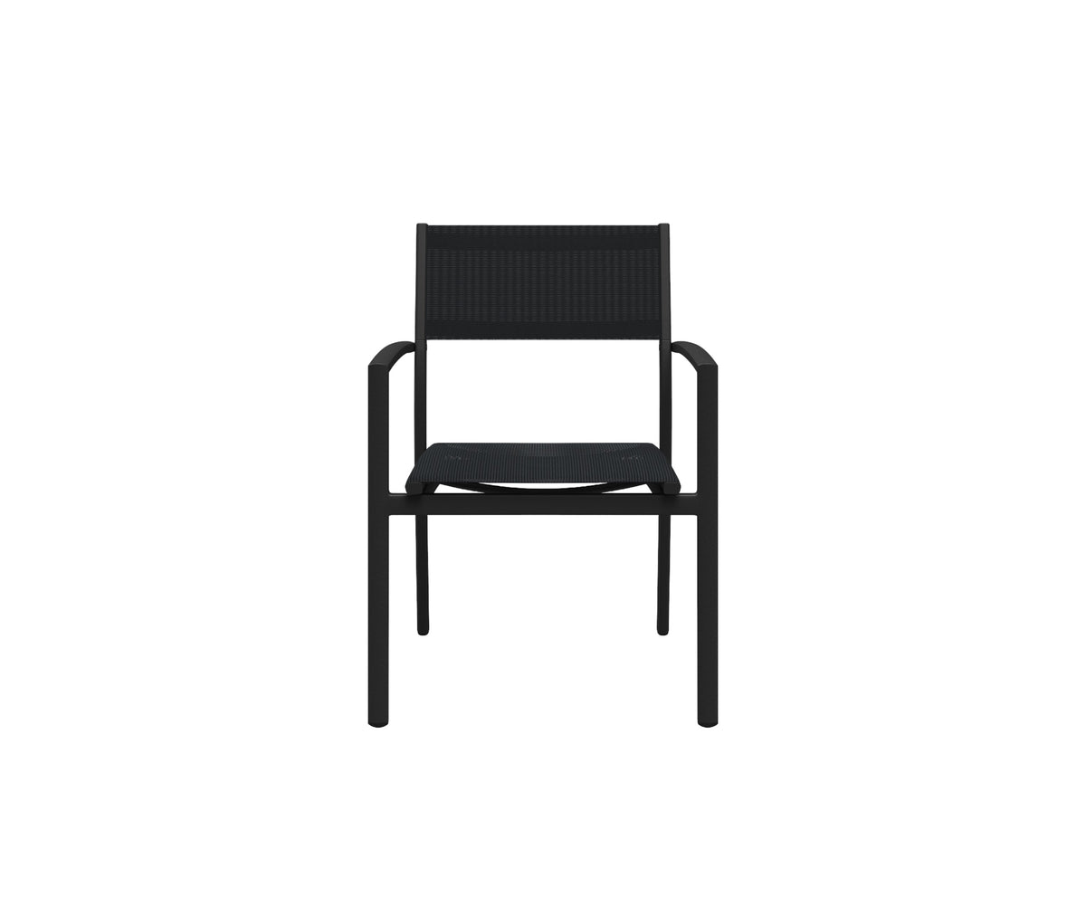 Metz Stacking Dining Chair With Arms Gloster 