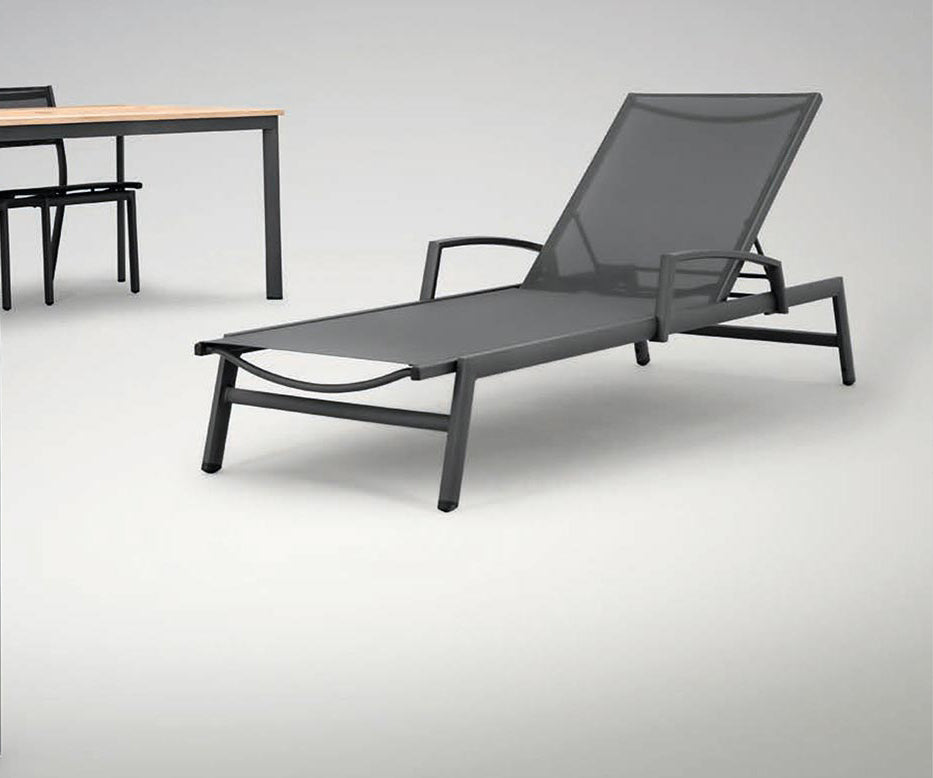 Metz Stacking Chaise Lounge Gloster