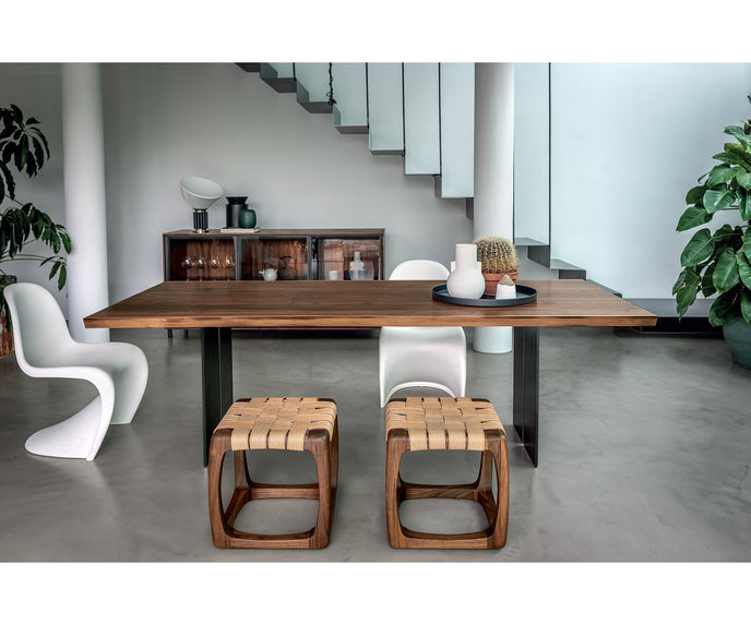 Natura Natural Sides Dining Table Riva 1920
