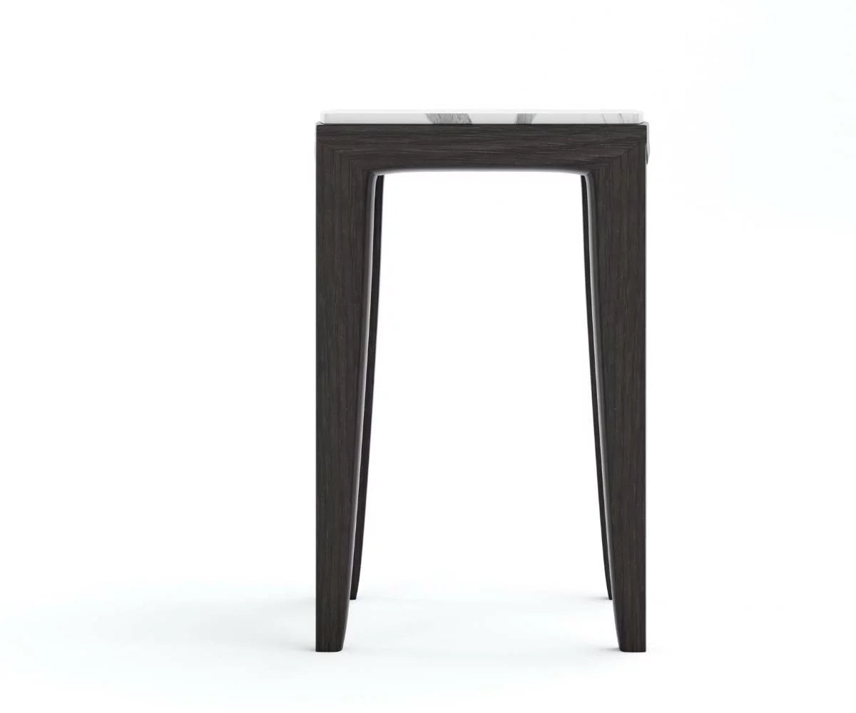 Nazare Porcelain Side Table I Coco Wolf