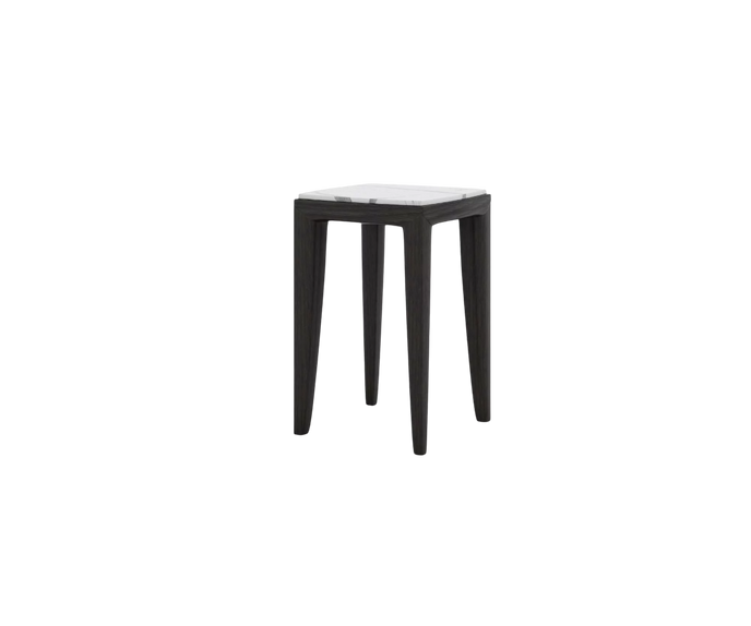 Nazare Porcelain Side Table I Coco Wolf