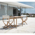 Navigator Square Folding Dining Table Gloster