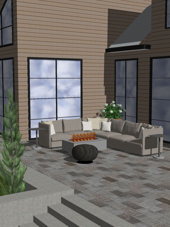3D Interior Outdoor Furniture Design in Boston, MA