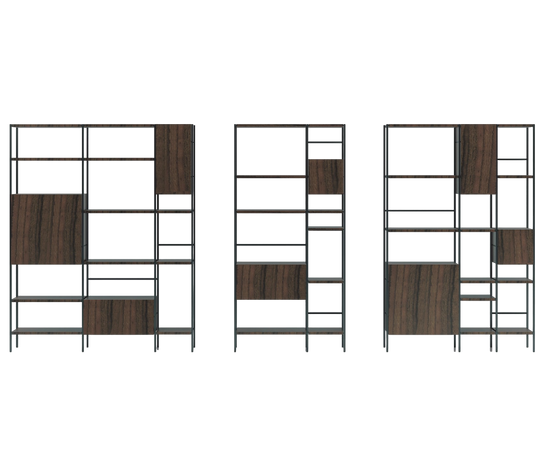 Outline Bookcase Acerbis