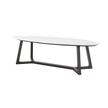 High end Perseus Oval Dining Table by Coco Wolf Casa Design