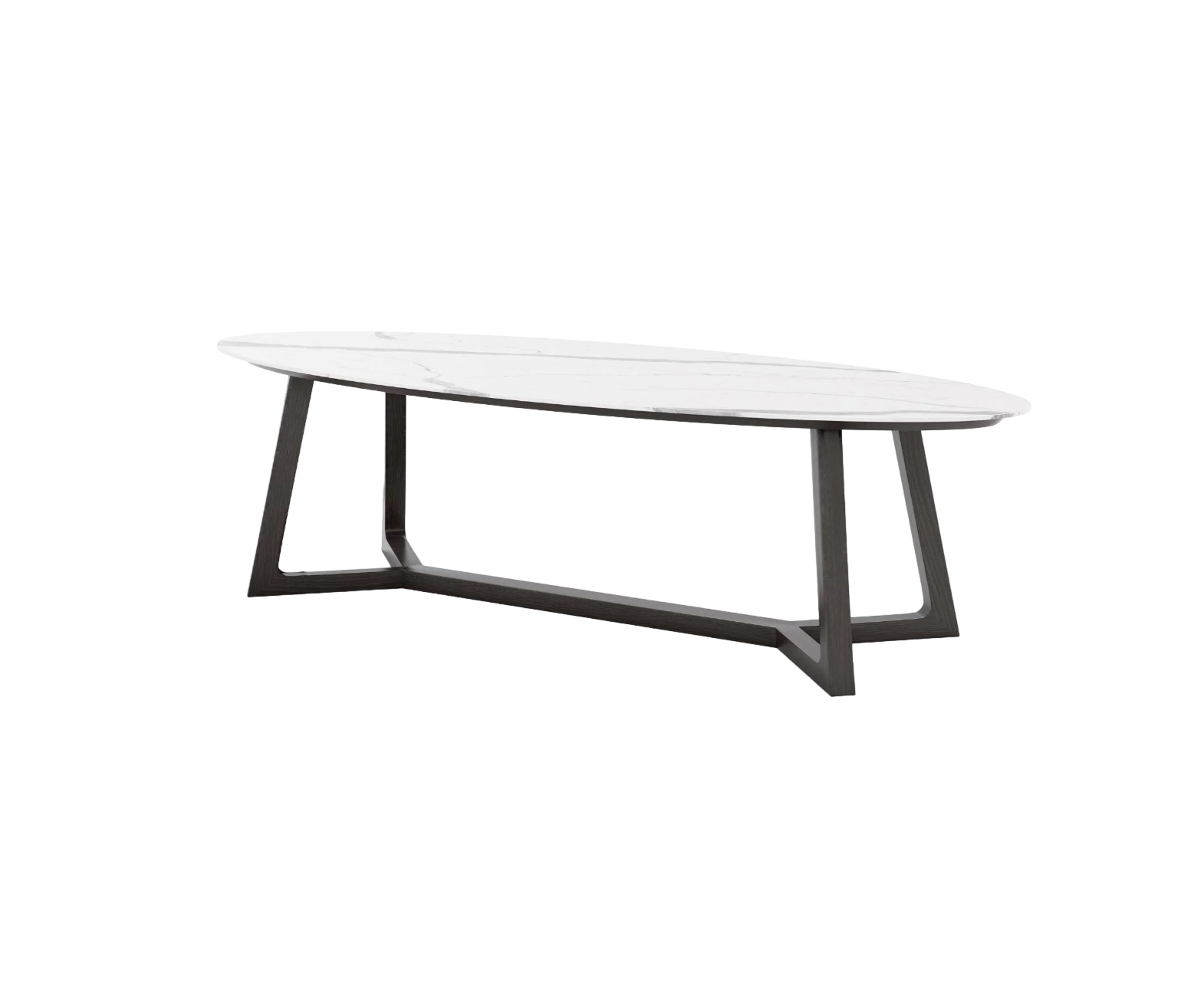 High end Perseus Oval Dining Table by Coco Wolf Casa Design