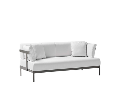 Legacy Aluminium Back 2 Seater Sofa Point 1920