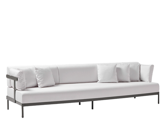 Legacy Aluminium Back 3 Seater Sofa Point 1920