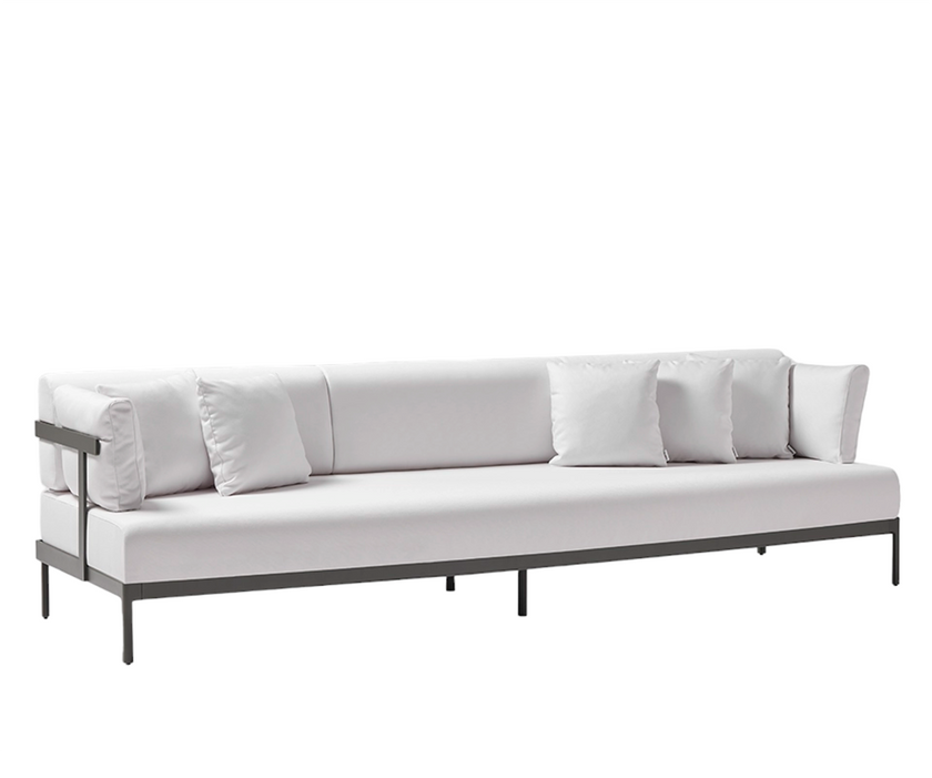 Legacy Aluminium Back 3 Seater Sofa Point 1920
