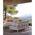 Legacy Aluminium Back 2 Seater Sofa Point 1920