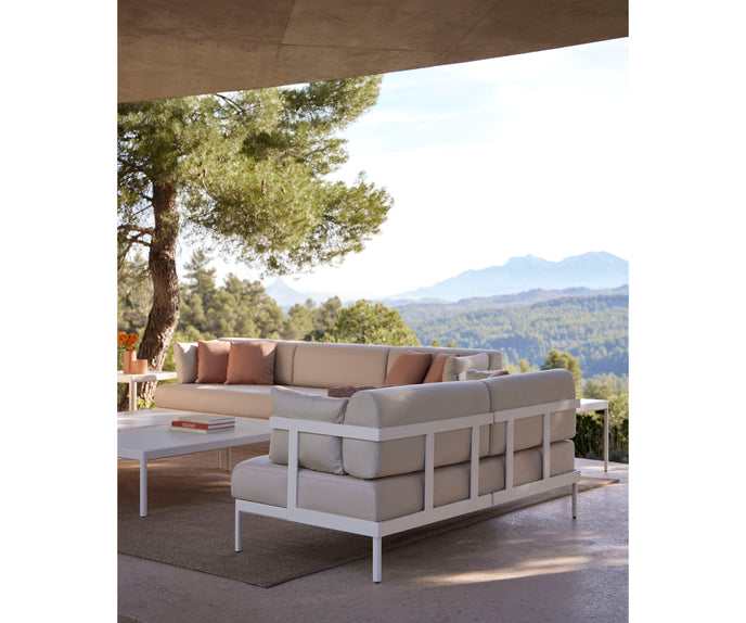 Legacy Aluminium Back 2 Seater Sofa Point 1920