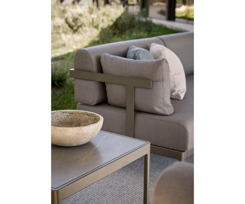 Legacy Aluminium Back 2 Seater Sofa Point 1920