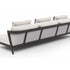 High end Porto Bench 3-4 Seater by Coco Wolf Casa Design